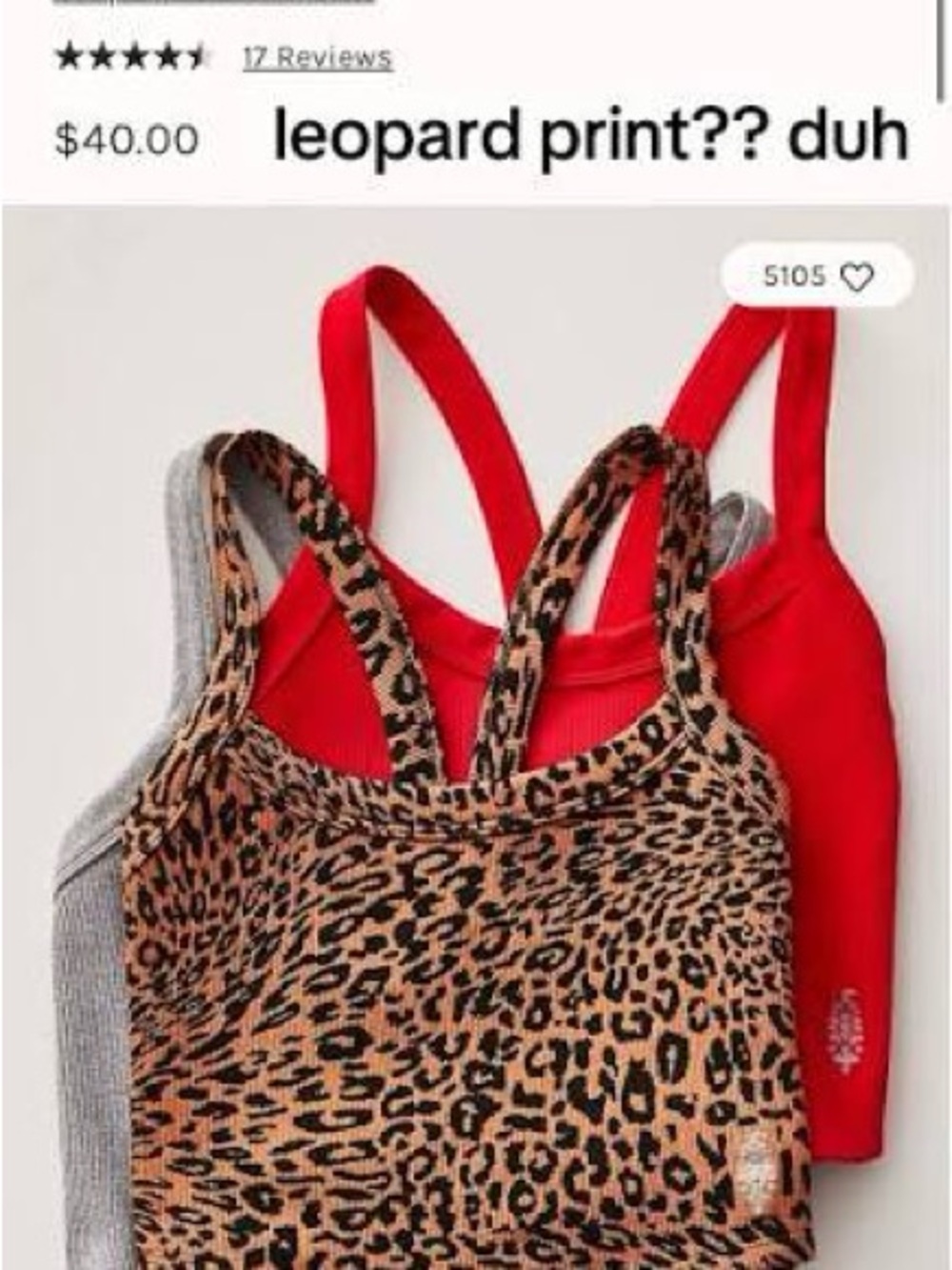 Free People all clear Leopard Print in toasted almond - Picture 9 of 10